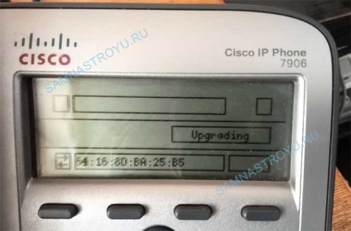 Прошивка телефона Cisco IP Phone 7906, 7911