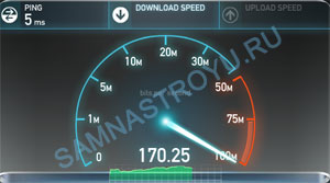 Тест скорости на Speedtest.net Тест скорости на Speedtest.net